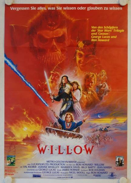 Willow originales deutsche Filmplakat